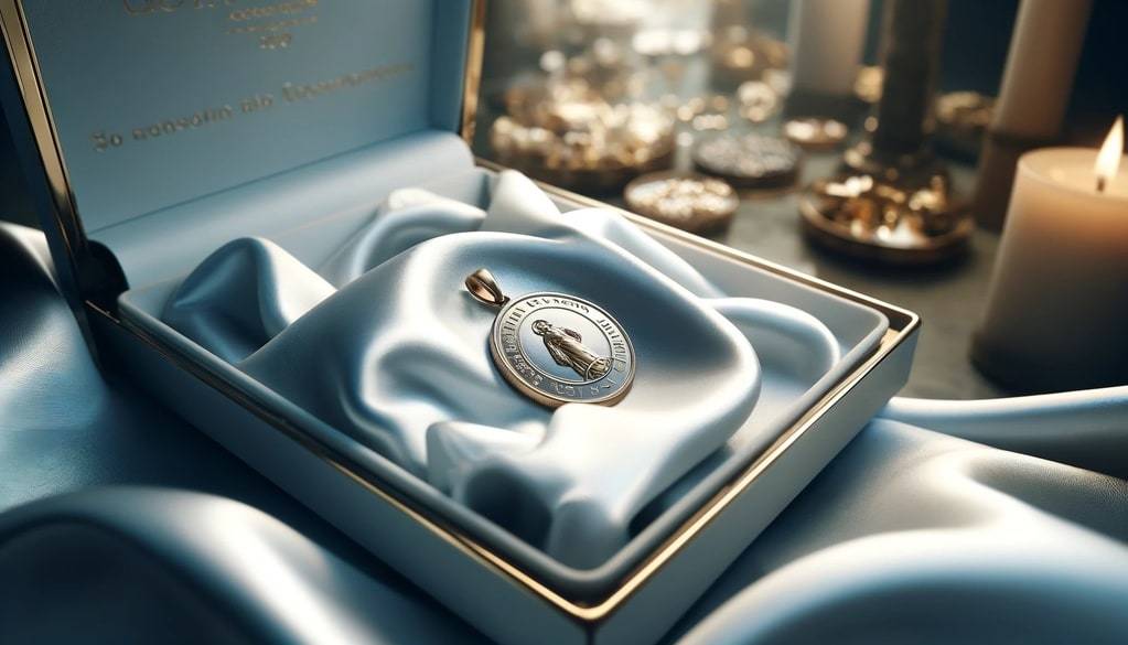 L'essentiel à connaître sur la symbolique de la médaille de baptême